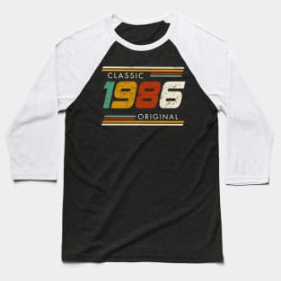 Classic 1986 Original Vintage Baseball T-Shirt